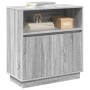 Sideboard con LED Gris Sonoma 71x34,5x75 cm Madera elaborada | Foro24.es | Tu tienda online para hogar, jardín y más Foro24.es