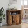 Aparador con LED Madera Vieja 71x34,5x75 cm Madera Compensada | Foro24.es | Tu tienda online para hogar, jardín y más Foro24.es