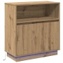 Sideboard con LED Roble Artisan 71x34,5x75 cm Madera Elaborada | Foro24.es | Tu tienda online para hogar, jardín y más Foro24.es