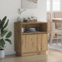 Sideboard con LED Roble Artisan 71x34,5x75 cm Madera Elaborada | Foro24.es | Tu tienda online para hogar, jardín y más Foro24.es