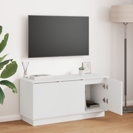 Mueble para TV Blanco 100x38x49 cm Madera de calidad | Foro24.es | Tu tienda online para hogar, jardín y más Foro24.es