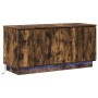 Cabinet de TV Ahumado 100x38x49 cm Madera Elaborada | Foro24.es | Tu tienda online para hogar, jardín y más Foro24.es