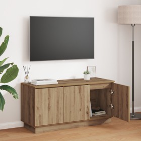 Mueble para TV Roble artesanal 100x38x49 cm
