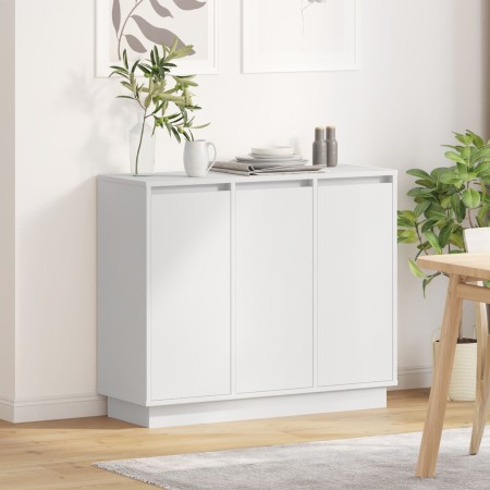 Sideboard  con LED blanco 90x32x75 cm de madera | Foro24.es | Tu tienda online para hogar, jardín y más Foro24.es