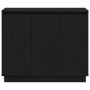 Aparador luz LED madera ingeniería roble negro 90x32x75 cm | Foro24.es | Tu tienda online para hogar, jardín y más Foro24.es