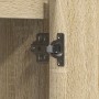 Aparador luz LED madera ingeniería roble Sonoma 90x32x75 cm | Foro24.es | Tu tienda online para hogar, jardín y más Foro24.es