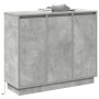 Aparador con LED Gris Concreto 90x32x75 cm Madera Elaborada | Foro24.es | Tu tienda online para hogar, jardín y más Foro24.es