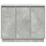 Aparador con LED Gris Concreto 90x32x75 cm Madera Elaborada | Foro24.es | Tu tienda online para hogar, jardín y más Foro24.es