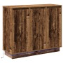 Aparador luz LED madera ingeniería envejecida 90x32x75 cm | Foro24.es | Tu tienda online para hogar, jardín y más Foro24.es