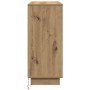 Aparador luz LED madera ingeniería roble artisan 90x32x75 cm | Foro24.es | Tu tienda online para hogar, jardín y más Foro24.es