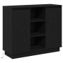 Aparador con LED Negro Roble 90x32x75 cm Madera Armada | Foro24.es | Tu tienda online para hogar, jardín y más Foro24.es
