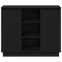 Aparador con LED Negro Roble 90x32x75 cm Madera Armada | Foro24.es | Tu tienda online para hogar, jardín y más Foro24.es