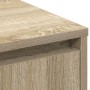 Aparador con LED Sonoma Roble 90x32x75 cm Madera elaborada von , Nachttische - Ref: Foro24-869684, Preis: 101,80 €, Rabatt: %