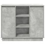 Aparador con LED Gris Concreto 90x32x75 cm Madera Elaborada | Foro24.es | Tu tienda online para hogar, jardín y más Foro24.es