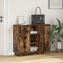Sideboard con LED Roble Ahumado 90x32x75 cm Madera Ingenierizada | Foro24.es | Tu tienda online para hogar, jardín y más Foro24.es