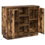 Sideboard con LED Roble Ahumado 90x32x75 cm Madera Ingenierizada | Foro24.es | Tu tienda online para hogar, jardín y más Foro24.es