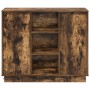 Sideboard con LED Roble Ahumado 90x32x75 cm Madera Ingenierizada | Foro24.es | Tu tienda online para hogar, jardín y más Foro24.es