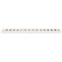 Estructura de cama de suelo madera maciza pino blanca 90x210 cm de , Camas y somieres - Ref: Foro24-869735, Precio: 69,41 €, ...
