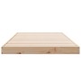 Estructura de cama de suelo madera maciza de pino 100x210 cm | Foro24.es | Tu tienda online para hogar, jardín y más Foro24.es