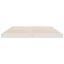 Estructura de cama de suelo madera maciza pino blanca 140x210cm | Foro24.es | Tu tienda online para hogar, jardín y más Foro24.es