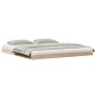 Estructura de cama de suelo madera maciza pino blanca 180x210cm von , Betten und Lattenroste - Ref: Foro24-869744, Preis: 123...