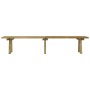 Garden bench solid impregnated pine wood 220 cm by vidaXL, garden benches - Ref: Foro24-318175, Price: 87,93 €, Discount: %