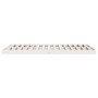Estructura de cama de suelo madera maciza pino blanca 200x220cm | Foro24.es | Tu tienda online para hogar, jardín y más Foro24.es