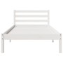 Estructura cama y cabecero madera maciza pino blanco 90x210 cm | Foro24.es | Tu tienda online para hogar, jardín y más Foro24.es
