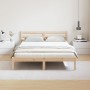 Estructura de cama con cabecero madera maciza pino 160x210 cm | Foro24.es | Tu tienda online para hogar, jardín y más Foro24.es