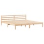 Estructura de cama con cabecero madera maciza pino 180x210 cm | Foro24.es | Tu tienda online para hogar, jardín y más Foro24.es