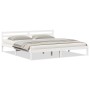 Estructura cama y cabecero madera maciza pino blanco 180x210cm | Foro24.es | Tu tienda online para hogar, jardín y más Foro24.es