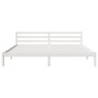Estructura cama y cabecero madera maciza pino blanco 180x210cm | Foro24.es | Tu tienda online para hogar, jardín y más Foro24.es