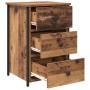 Mesa de Madera Antigua Madera Antigua de , Mesitas de noche - Ref: Foro24-871257, Precio: 70,77 €, Descuento: %