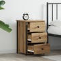 Mesas de Noche de Roble Artesanal Roble Artesanal Madera Elaborada by , Nightstands - Ref: Foro24-871260, Price: 129,54 €, Di...
