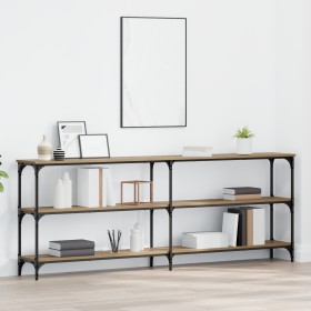 Mesa de Consola Roble Artesanal 200x29x75 cm Madera Diseñada de , Mesas auxiliares - Ref: Foro24-871320, Precio: 109,61 €, De...