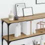 Mesa de Consola Roble Artesanal 200x29x75 cm Madera Diseñada de , Mesas auxiliares - Ref: Foro24-871320, Precio: 109,61 €, De...