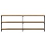 Mesa de Consola Roble Artesanal 200x29x75 cm Madera Diseñada de , Mesas auxiliares - Ref: Foro24-871320, Precio: 109,61 €, De...