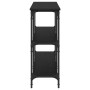 Mesa Consola Roble Negro 200x29x75 cm Madera Elaborada by , Side tables - Ref: Foro24-871321, Price: 116,54 €, Discount: %
