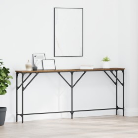 Mesa Consola Madera Envejecida 180x23x75 cm Madera Ingenierizada by , Side tables - Ref: Foro24-871326, Price: 63,96 €, Disco...