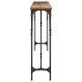 Mesa Consola Madera Envejecida 180x23x75 cm Madera Ingenierizada by , Side tables - Ref: Foro24-871326, Price: 63,96 €, Disco...