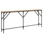 Mesa Consola Roble Macizo 180x23x75 cm Madera Ingenierizada von , Seitentische - Ref: Foro24-871327, Preis: 63,96 €, Rabatt: %