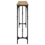 Mesa Consola Roble Macizo 180x23x75 cm Madera Ingenierizada von , Seitentische - Ref: Foro24-871327, Preis: 63,96 €, Rabatt: %