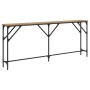 Mesa Consola Roble Macizo 180x23x75 cm Madera Ingenierizada von , Seitentische - Ref: Foro24-871327, Preis: 63,96 €, Rabatt: %