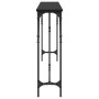 Mesa de Consola Roble Negro 180x23x75 cm Madera Ingeniería de , Mesas auxiliares - Ref: Foro24-871328, Precio: 67,84 €, Descu...