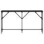 Mesa Consola Roble Negro 140x23x75 cm Madera Ingenierizada von , Seitentische - Ref: Foro24-871335, Preis: 60,37 €, Rabatt: %