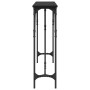 Mesa Consola Roble Negro 140x23x75 cm Madera Ingenierizada von , Seitentische - Ref: Foro24-871335, Preis: 60,37 €, Rabatt: %