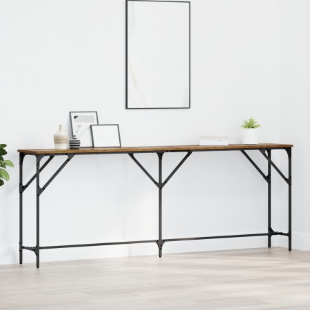 Mesa Consola Madera Vieja 200x29x75 cm Madera Ingenierizada von , Seitentische - Ref: Foro24-871340, Preis: 71,43 €, Rabatt: %