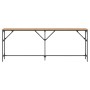 Mesa Consola Roble Artesanal 200x29x75 cm Madera Ingeniería by , Side tables - Ref: Foro24-871341, Price: 71,43 €, Discount: %