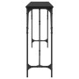 Mesa de Consola Roble Negro 200x29x75 cm Madera Elaborada by , Side tables - Ref: Foro24-871342, Price: 75,76 €, Discount: %
