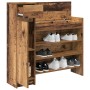mueble para zapatos Madera Vieja 100.5x28x100 cm Madera de ingeniería by , Shoe racks and shoe organizers - Ref: Foro24-87138...